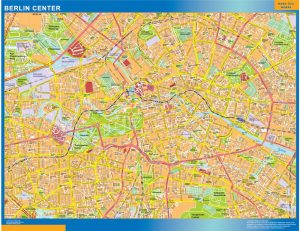 Mapa Berlin Centro