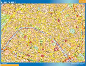 Mapa Paris Centro
