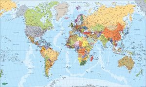 Mapa del mundo politico